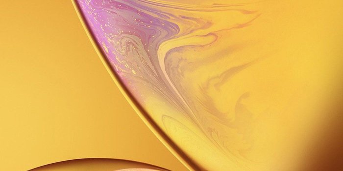 1125x2436 Yellow bubble Iphone x Wallpaper