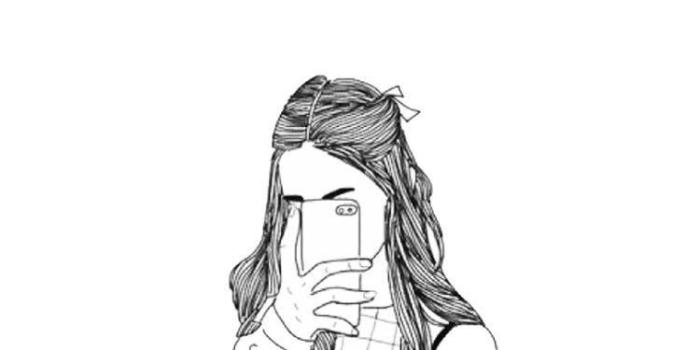 750x1334 Black And White Tumblr Girl Drawing Wallpapers