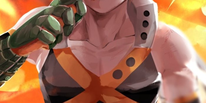 950x1534 Download 950x1534 wallpaper anime, katsuki bakugou, anime boy