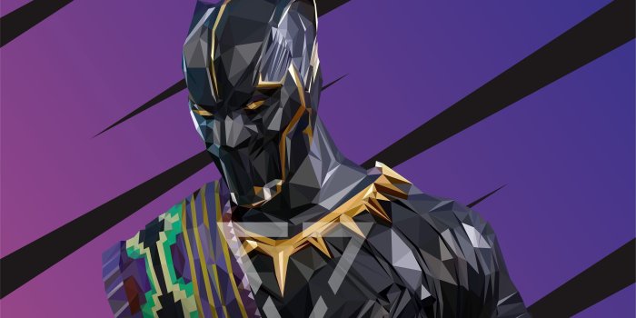 3840x2160 Wallpaper 4k Black Panther T Chakka Lowpoly Art 4k 4k-wallpapers, artwork  wallpapers, behance wallpapers, black panther wallpapers, hd-wallpapers,  superheroes wallpapers