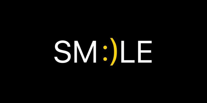 938x1668 Download wallpaper 938x1668 smile, positive, word, cheerful iphone 8/7/6s/6  for parallax hd background