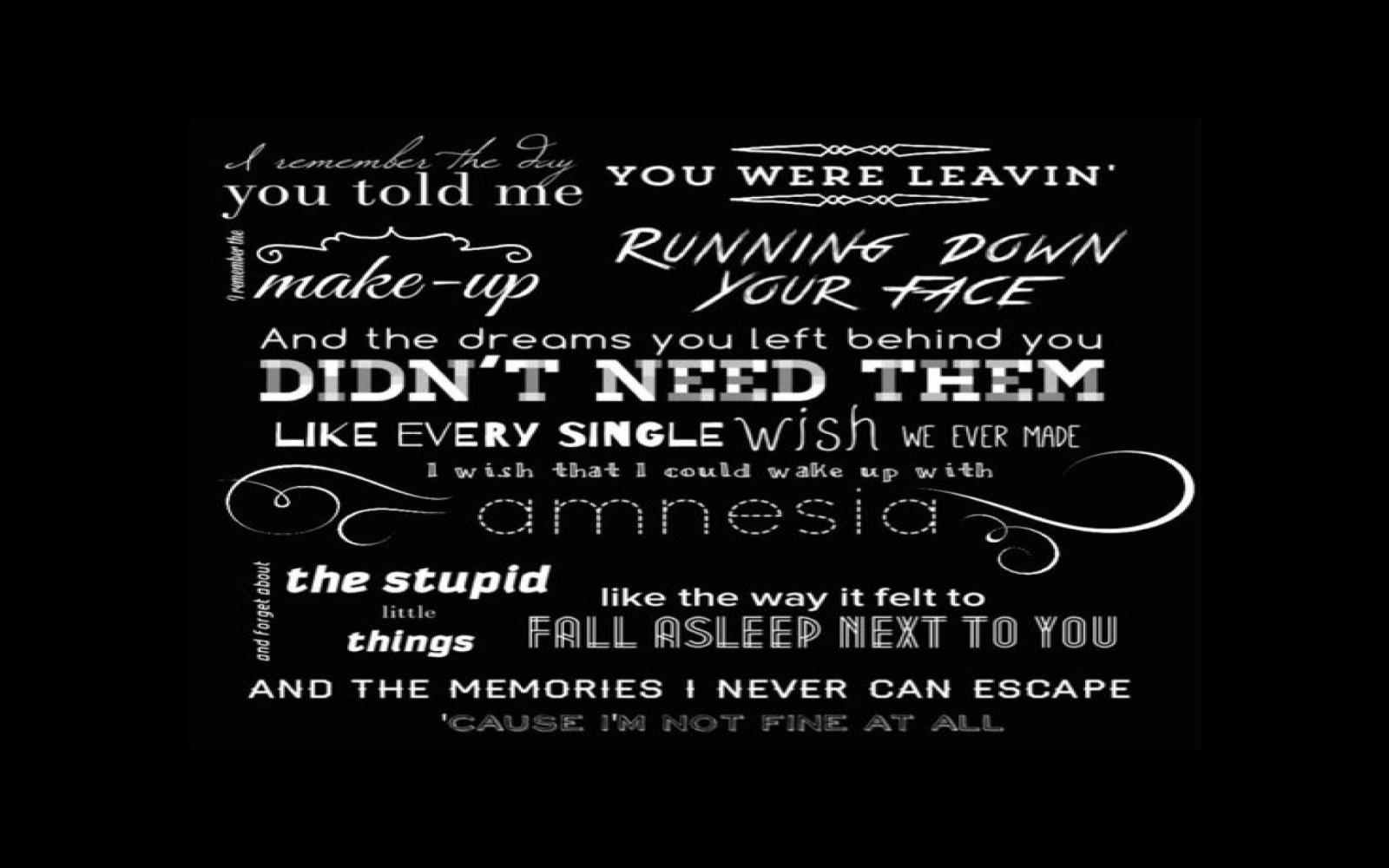 2560x1600 Song Lyric Wallpaper #J1718M7 - Picserio.com