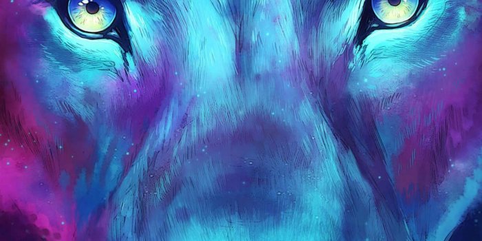 1242x2688 Tiger Colorful Art Wallpaper | Lion wallpaper, Lion artwork, Lion art
