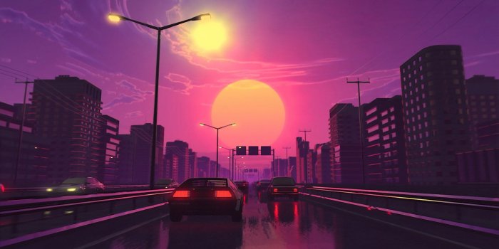 1920x1080 Moon Street Digital Wallpaper - KoLPaPer - Awesome Free HD Wallpapers