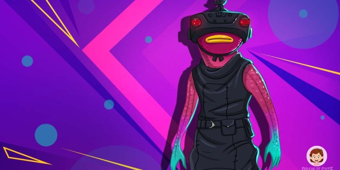 1200x675 How to draw *New* VR Fishstick | Fortnite season 9 - Draw it cute