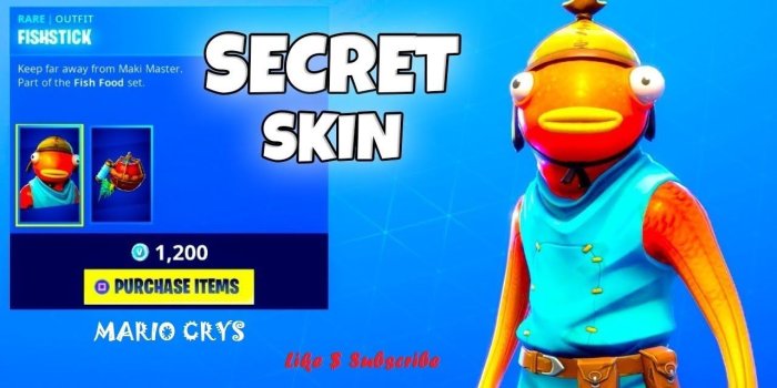 1280x720 Fortnite Fish Stick Season 8 | Fortnite Generator Tool