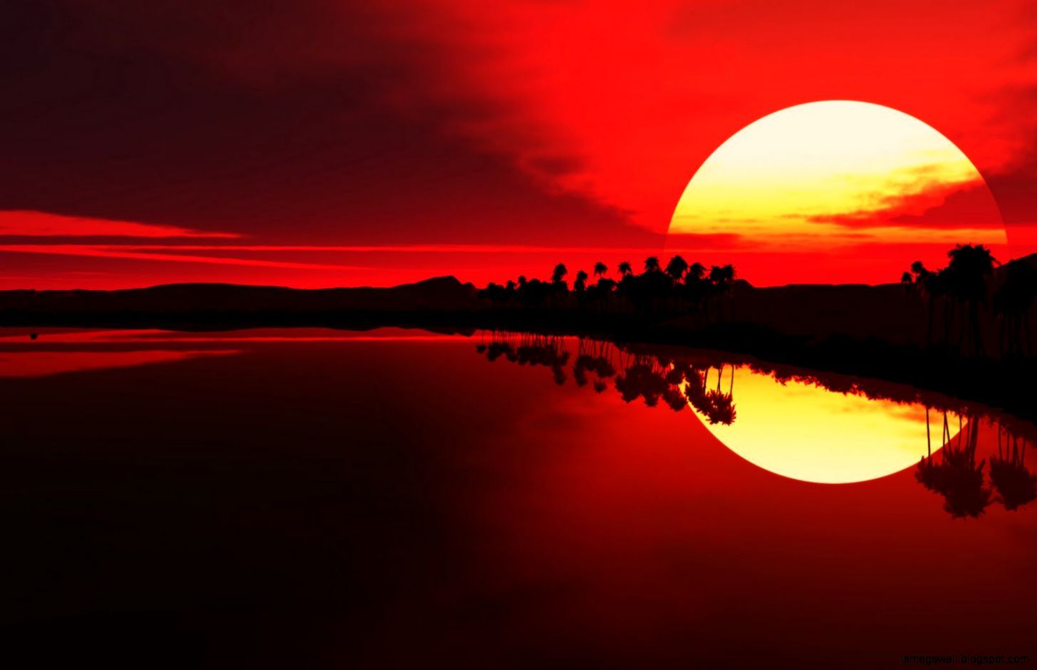 1456x940 Nature Wallpaper Red Sunset Hd Wallpapers | Mega Wallpapers
