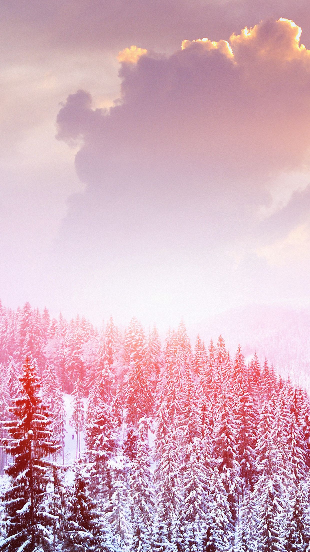 1242x2208 Winter Mountain Snow White Red Nature Android wallpaper - Android HD  wallpapers