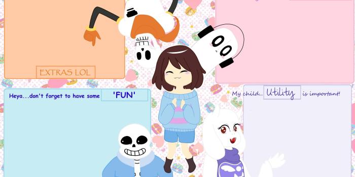 3686x2087 Papyrus, Napsablook, Sans, Toriel, Frisk, Undertale Wallpapers HD / Desktop  and Mobile Backgrounds