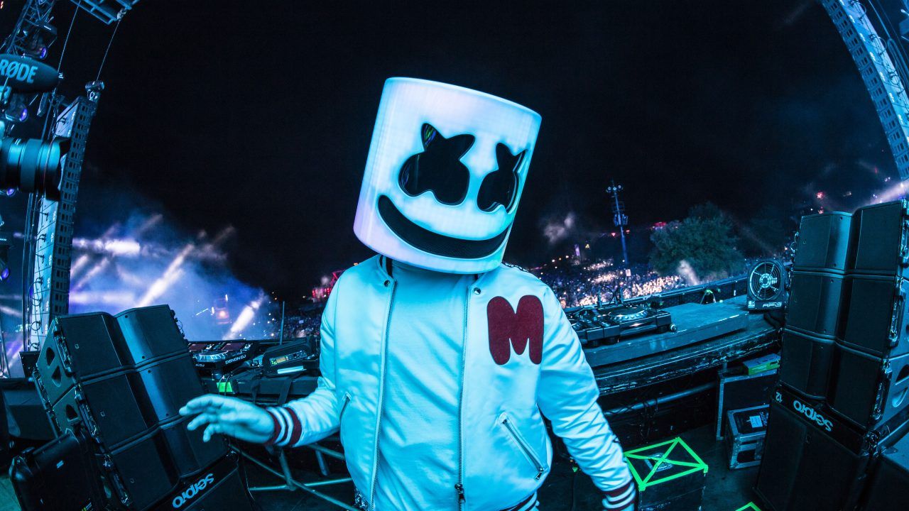 1280x720 Marshmello Wallpaper Background