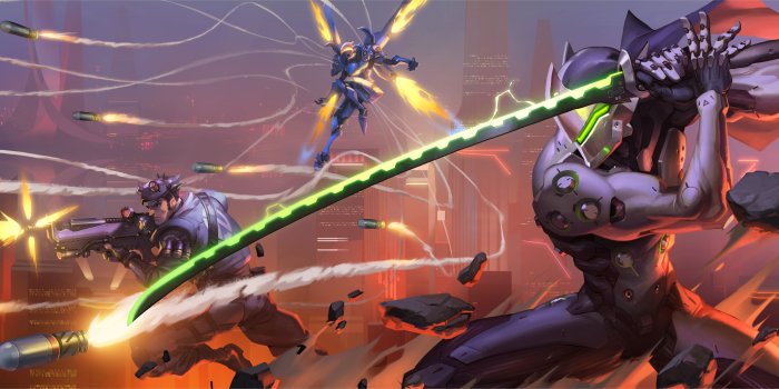 5118x2174 Wallpaper Genji, Overwatch, 5K, Games, #833 | Wallpaper for iPhone,  Android, Mobile and Desktop