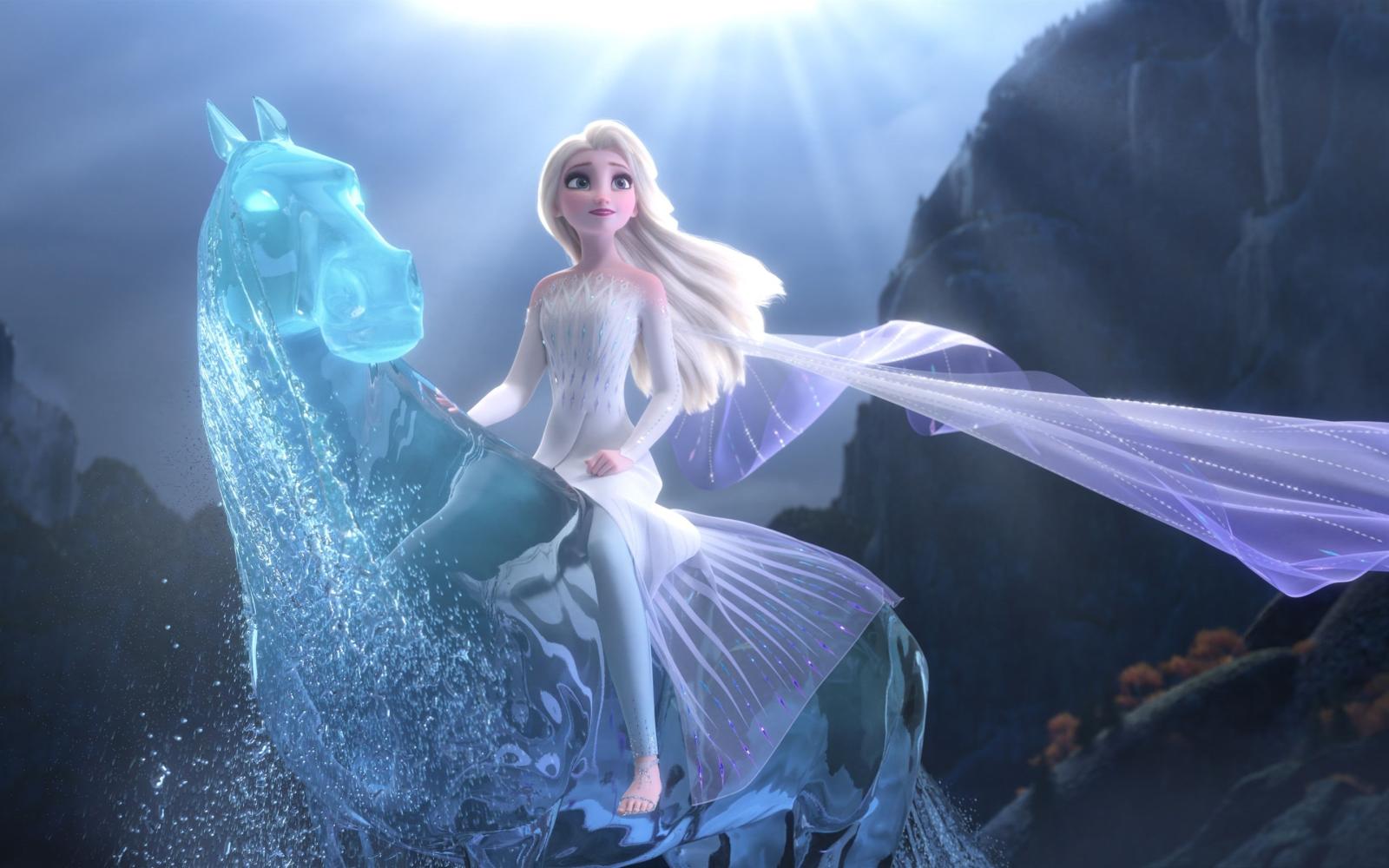 2880x1800 Wallpaper Elsa, Frozen 2, magic water horse 3840x2160 UHD 4K Picture, Image