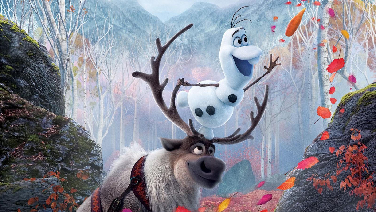 1920x1080 Frozen 2 Olaf and Sven Wallpaper - Wallpaper Stream