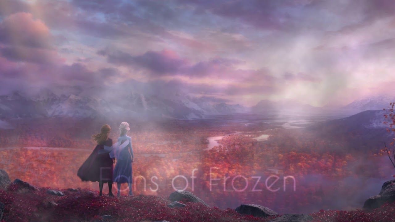 1280x720 PC] Anna & Elsa discovering the Enchanted Lands (Frozen 2 Animated wallpaper) 