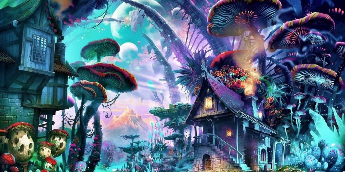 3840x2160 Res: 3840x2160, Psychedelic Art Wallpaper | Wallpaper Studio 10 | Tens of  thousands HD and UltraHD … | Desktop wallpaper art, Trippy wallpaper,  Nature art drawings