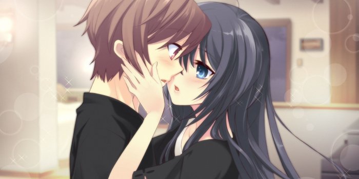 2560x1440 Cute Anime Couples wallpaper | 2560x1440 | #75208
