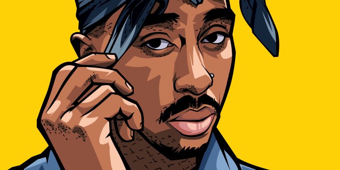 4350x6090 Nicole Vrublevska on Wallpaper in 2020 | Tupac art, Hip hop artwork,  Rapper art