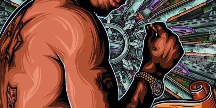 1242x1548 Fahad Baloch on Black Jesus | Tupac art, Rapper art, Hip hop art