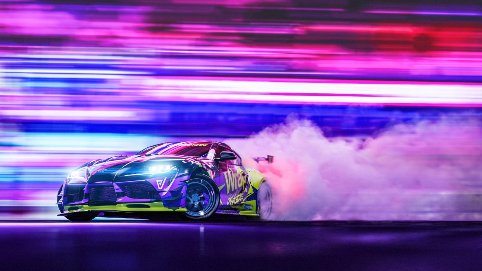 3840x2160 Sportscar Drift 4K wallpaper