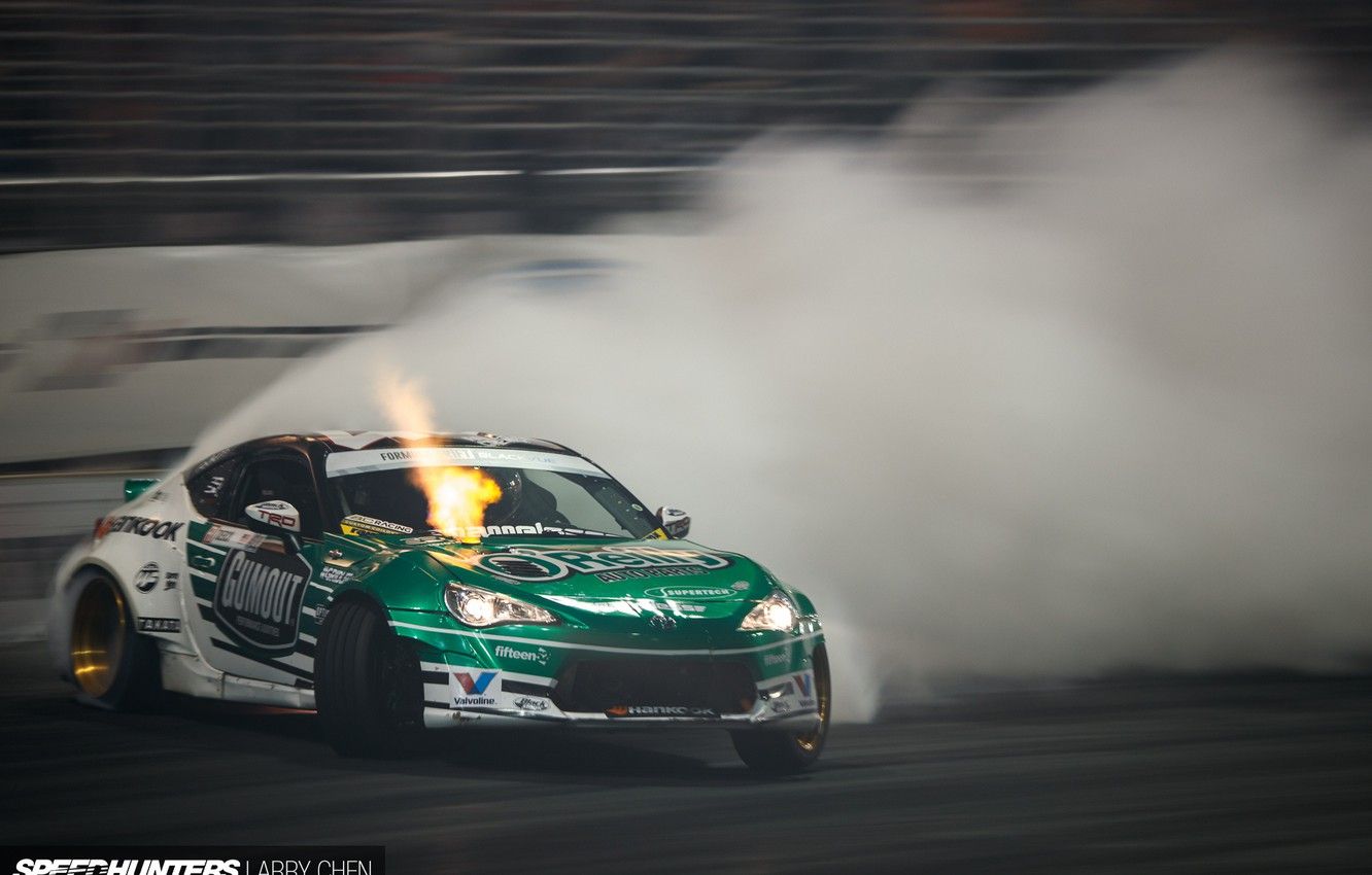 1332x850 Wallpaper smoke, speed, skid, track, Formula Drift images for desktop,  section спорт - download