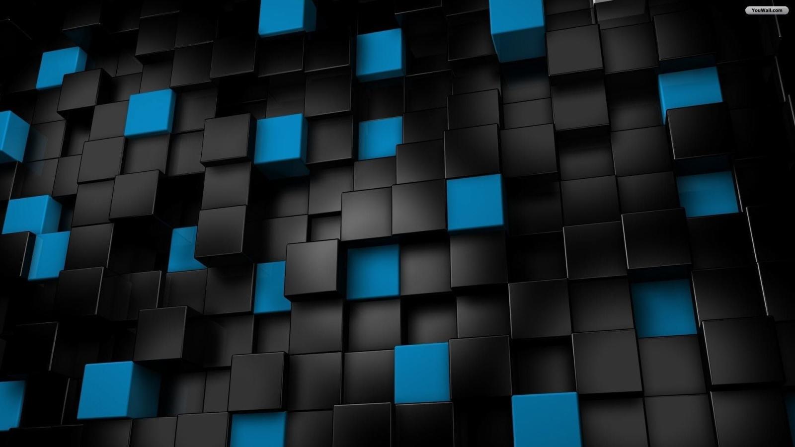 1920x1080 10 Best Black And Blue Wallpapers FULL HD 1920×1080 For PC Background |  Black and blue wallpaper, Cool blue wallpaper, 3d cube wallpaper