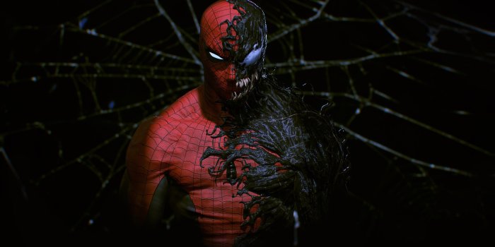 3840x2160 Half Spiderman Half Venom Wallpaper 4k Ultra HD ID:5508