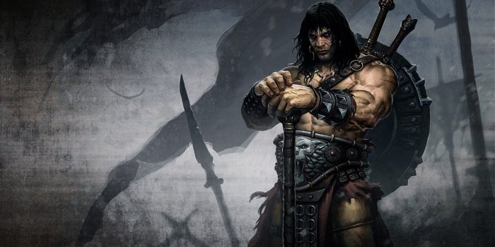 1920x1080 fantasy art, artwork, Conan the Barbarian :: Wallpapers