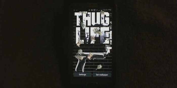 1280x720 Thug Life Live Wallpaper