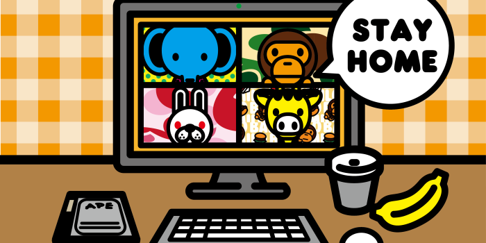 3554x2388 A Bathing Ape: BAPE® ORIGINAL WALLPAPERS BABY MILO | Milled