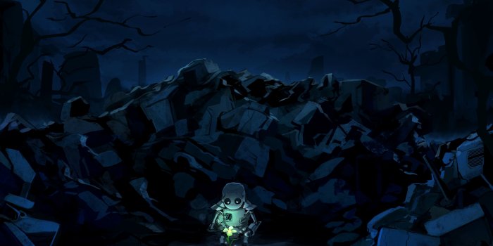 3507x2480 Flower Night Original Anime Robot Wallpaper - Resolution:3507x2480 -  ID:997092 - wallha.com