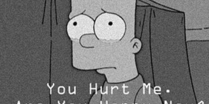 750x1334 Trippy Sad Simpsons Wallpaper