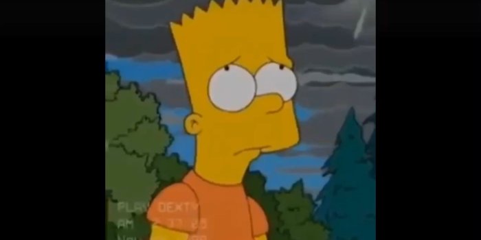 1280x720 Aesthetic Sad Gif Bart Simpson Sad - 1280x720 Wallpaper - teahub.io