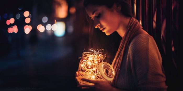 1332x850 Wallpaper girl, light, night, lights, Bank, bokeh images for desktop,  section настроения - download