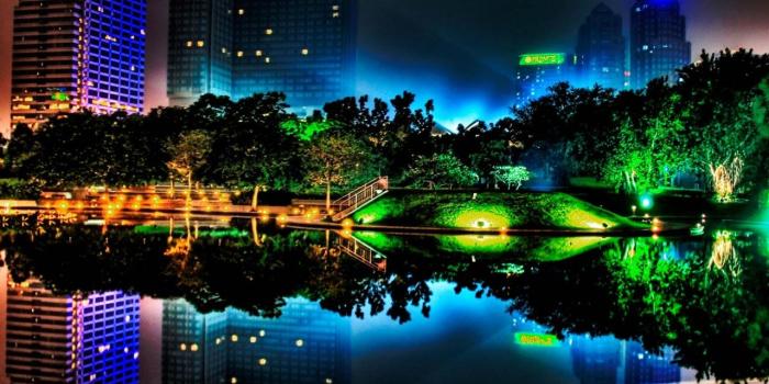 1280x804 Colorful night lights wallpapers | Colorful night lights stock photos