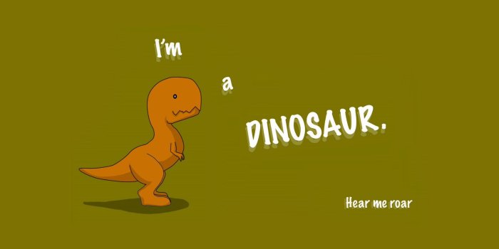 1920x1200 I'm a dinosaur wallpaper - Funny wallpapers - #15188