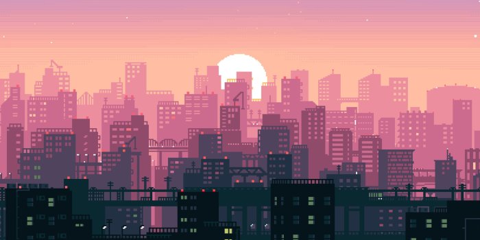 2560x1700 8-Bit Sunset [2560x1700] | Aesthetic desktop wallpaper, Desktop wallpaper  art, Computer wallpaper desktop wallpapers