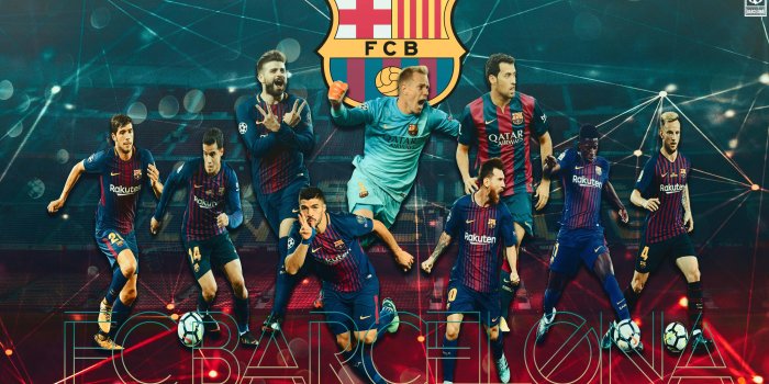 5120x2880 FC Barcelona Team 5K Wallpapers | HD Wallpapers