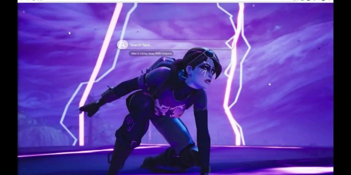 1280x720 Cool Dark Bomber Fortnite Skin For Chrome