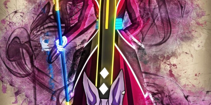 857x1200 beerus vs whis ' Poster Print by Trần Văn Dũng | Displate | Dragon ball  wallpaper iphone, Anime dragon ball super, Dragon ball art
