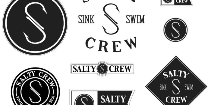 1024x1024 Salty Crew Logo Sticker Pack | Art dessin, Dessin, Art