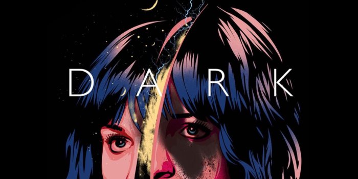 1385x3000 Dark Netflix Wallpaper with Artwork from official Dark Instagram Page :  iphonewallpapers