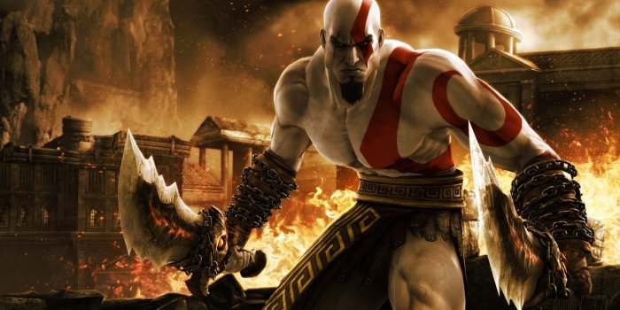 1600x900 Kratos in God of War Wallpaper - Wallpaper Stream