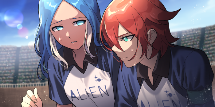 1920x1080 Download 1920x1080 Inazuma Eleven, Yagami Reina, Kiyama Tatsuya Wallpapers  for Widescreen - WallpaperMaiden