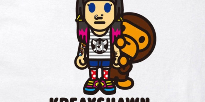 1200x947 A Bathing Ape X Kreayshawn Bape Baby Milo T Shirt - Kreayshawn Bathing Ape  (#605443) - HD Wallpaper & Backgrounds Download