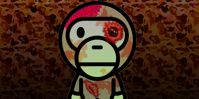 1280x1024 BAPEINFO.com | New Hallowe'en BAPE Wallpaper – Zombie Baby Milo
