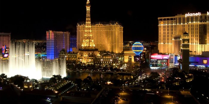 1920x1080 cityscapes, Las Vegas, town, town view, night view :: Wallpapers