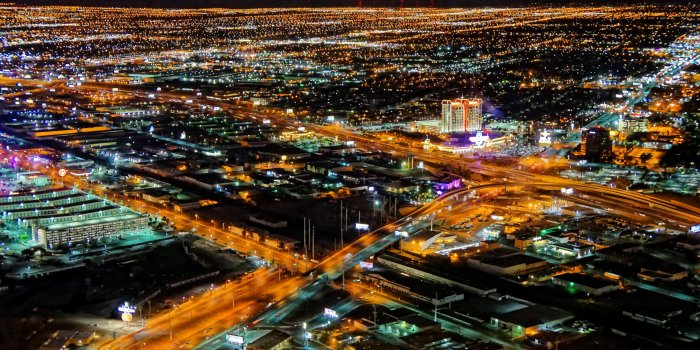 3840x2160 Las Vegas Night View hd wallpaper - HD Wallpaper