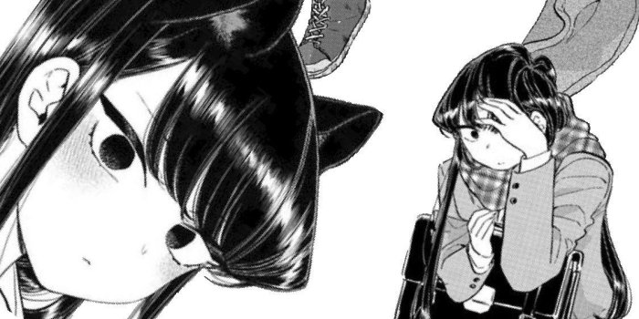 1125x2436 iPhone X wallpaper i put together from manga panels : Komi_san