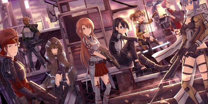 2000x1092 Sword Art Online Wallpapers HD / Desktop and Mobile Backgrounds