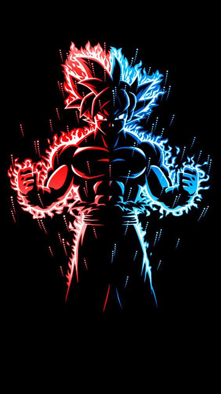720x1280 goku silhouette wallpaper in 2020 | Dragon ball super manga, Dragon ball,  Anime dragon ball super